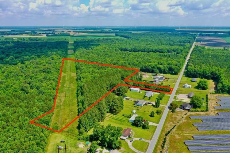 ONLINE AUCTION - 12.03 acres of Recreational / Residential Land For Sale in Perquimans County NC!