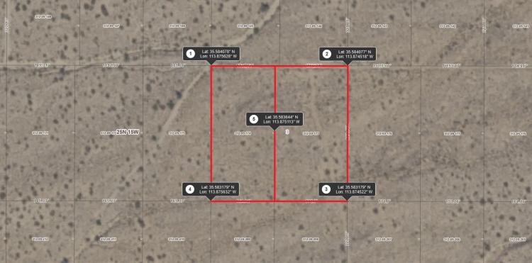 Two Lots - 2.5 Acres Total - Lake Mead Rancheros