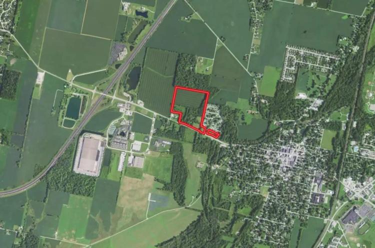 40 Acres Pendleton, IN, Zoned Commercial & Residential, 1/2 mile I69